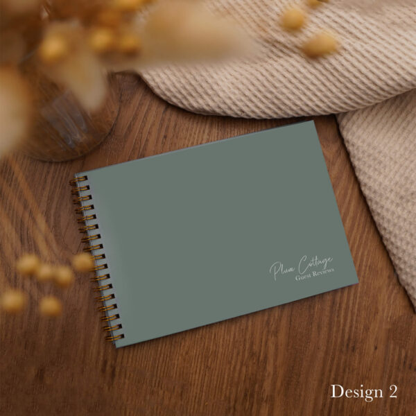 Guest Review Book  (Hardcover A5 Landscape) - Image 2