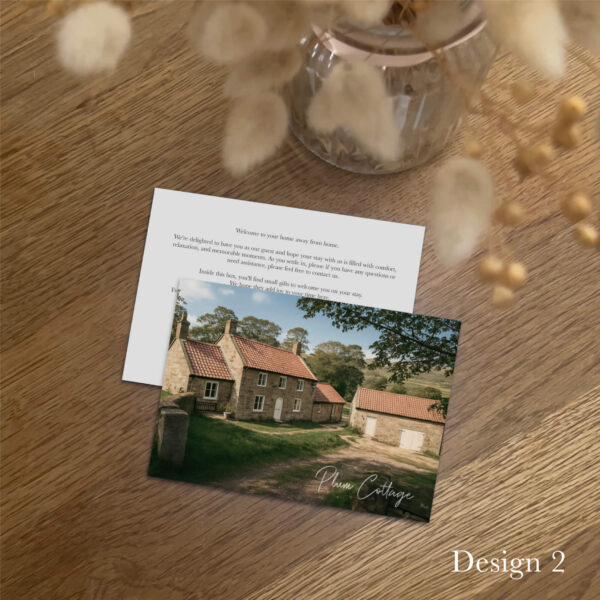 Custom Guest Welcome Cards (A6 Size) - Image 3
